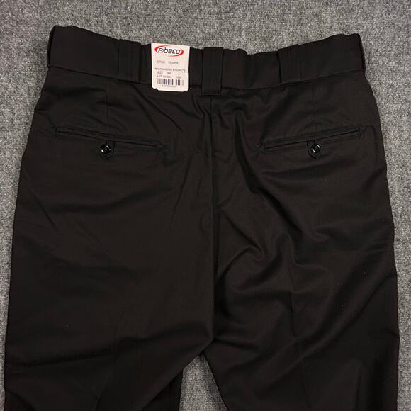 New Elbeco Tek3™ Twill 4-Pocket High Waisted Trouser Pants Black Men's Size 38R - Picture 3 of 10
